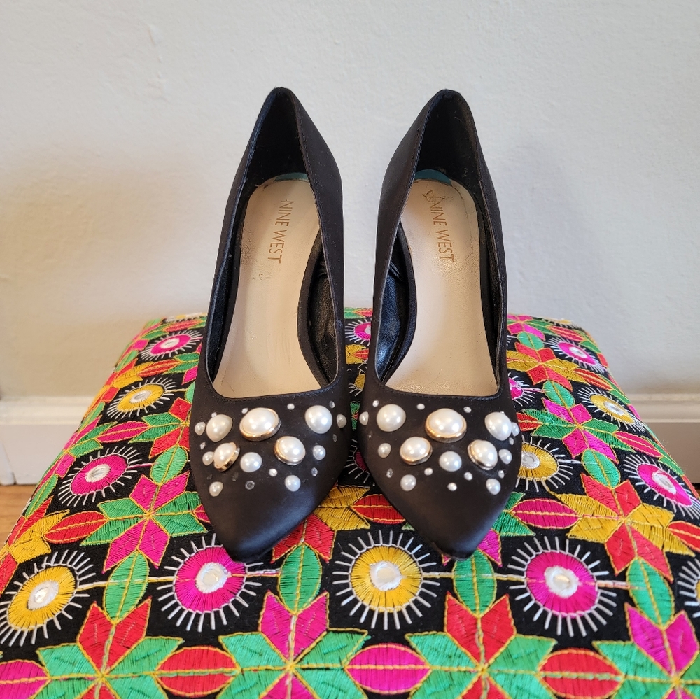 Black party shoes